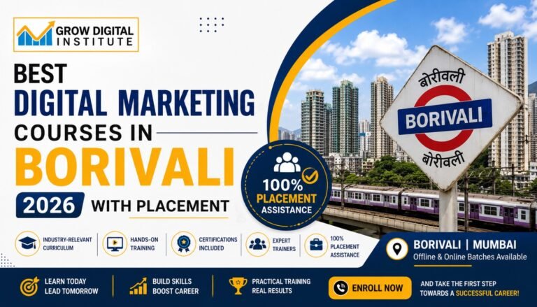 Best Digital Marketing Courses in Borivali 2026 with Placement